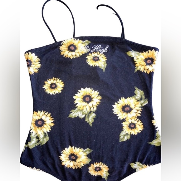 Womens Sunflower Bodysuit - Picture 5 of 5
